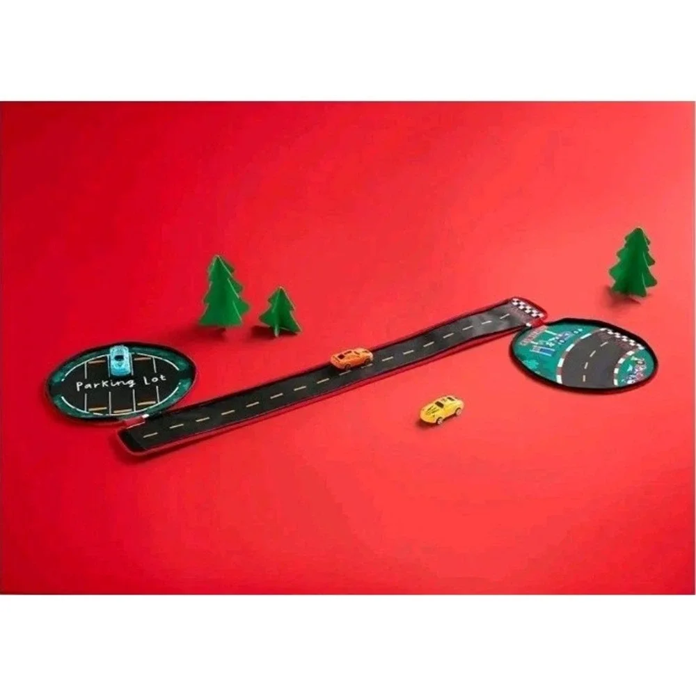 Mud Pie Children Car Carrier Case Tire Boy Cars